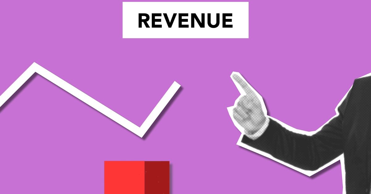 Illustration representing businessman with index finger up showing increase of incomes on graph on purple background